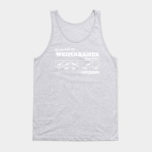 Weimaraner Tank Top